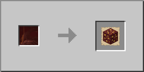 Nether Wastes->ore Gold Nether
