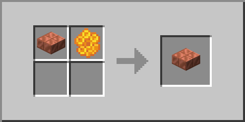 Waxed Cut Copper Slab From Honeycomb