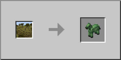 Savanna->zombie Horse