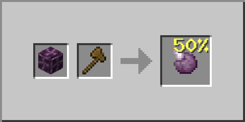 Chorus Plant Chorus Fruit Wooden Axe Loot Block