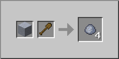 Clay Clay Ball Wooden Shovel Loot Block