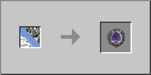 Frozen River->amethyst Geode