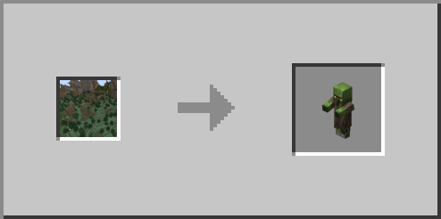 Windswept Forest->zombie Villager