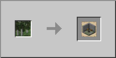 Birch Forest->monster Room