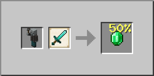 Vindicator Emerald Killed By Player Loot Entity Killed By Player
