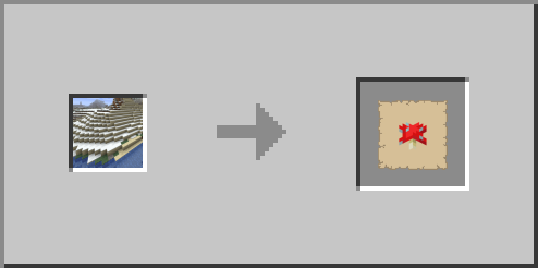 Snowy Beach->red Mushroom Normal