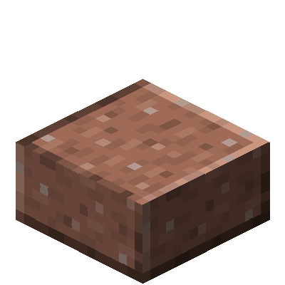  Lespede de granit șlefuit | Slabs | Minecraft Carte 