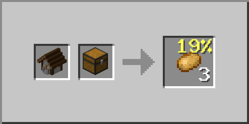 Village Taiga House Potato Loot Chest