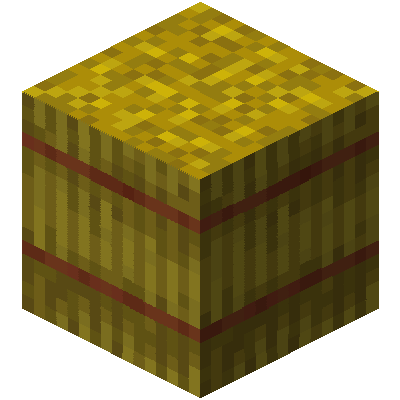  Hay Block | Bloques of food | Minecraft Libro 