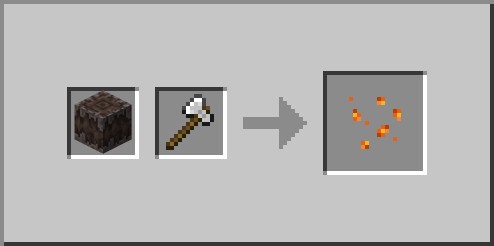 Creaking Heart Resin Clump Iron Axe Loot Block