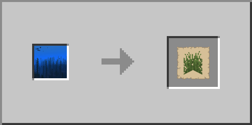 Deep Lukewarm Ocean->patch Grass Badlands