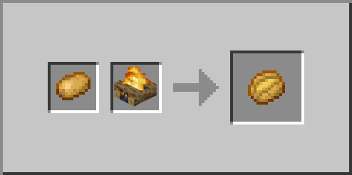 Baked Potato From Campfire Cooking