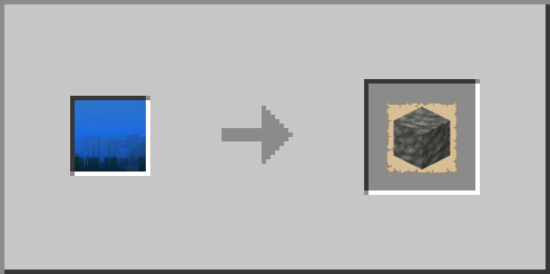 Lukewarm Ocean->ore Tuff