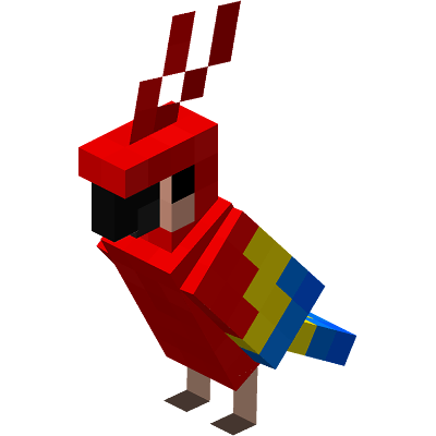  Parrot | Peaceful Mobs | Minecraft Book 