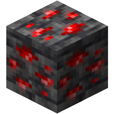  Pohjaliuskeredstone-malmi | Ores | Minecraft Kirja 