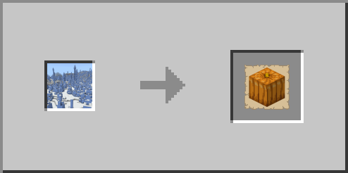 Ice Spikes->patch Pumpkin