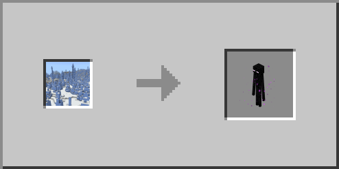 Ice Spikes->enderman