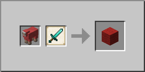 Sheep Red Red Wool Killed By Player Loot Entity Killed By Player