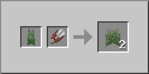 Tall Grass Short Grass Shears Loot Block