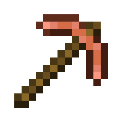  Copper Pickaxe 