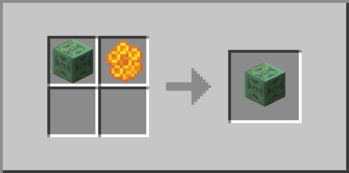 Waxed Weathered Chiseled Copper From Honeycomb