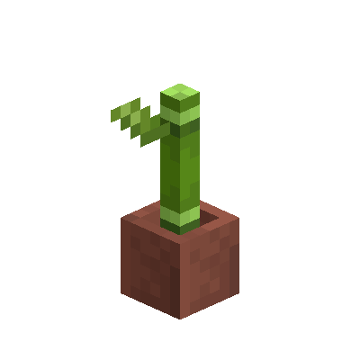  بامبو گلدانی | Potted plants | ماينکرافت کتاب 