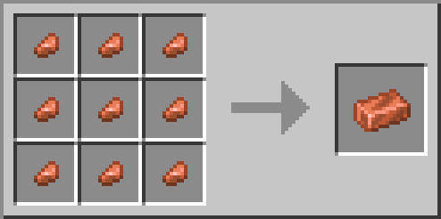 Copper Ingot From Nuggets