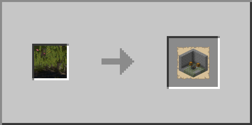 Lush Caves->monster Room