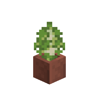  Саженец берёзы в горшке | Potted plants | Minecraft Книга 