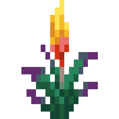  Flor torcia | Flowers | Minecraft Llibru 