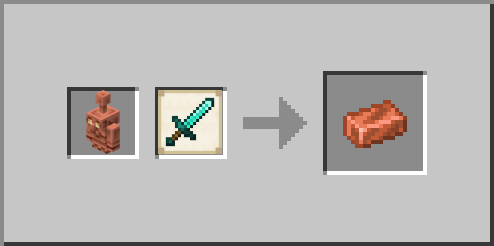 Copper Golem Copper Ingot Killed By Player Loot Entity Killed By Player