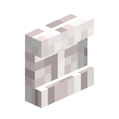  Pale Oak Shelf | Shelves | Minecraft Buku 