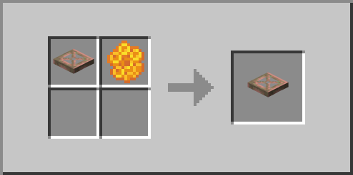 Waxed Exposed Copper Trapdoor From Honeycomb