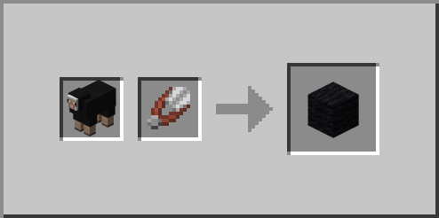 Sheep Black Black Wool Loot Shearing