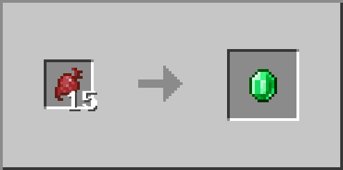 Villager Trade Farmer Beetroot Emerald Lvl1