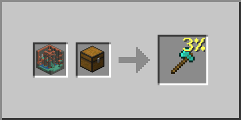 Intersection Barrel Diamond Axe Loot Chest