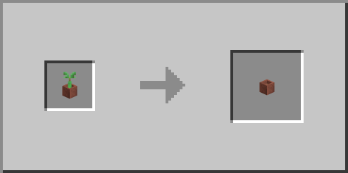 Potted Mangrove Propagule Flower Pot Loot Block