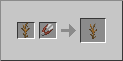 Dead Bush Dead Bush Shears Loot Block