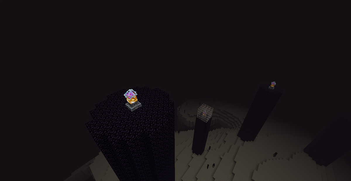 Screenshot #1:  End Spike | End structures | Minecraft 책 