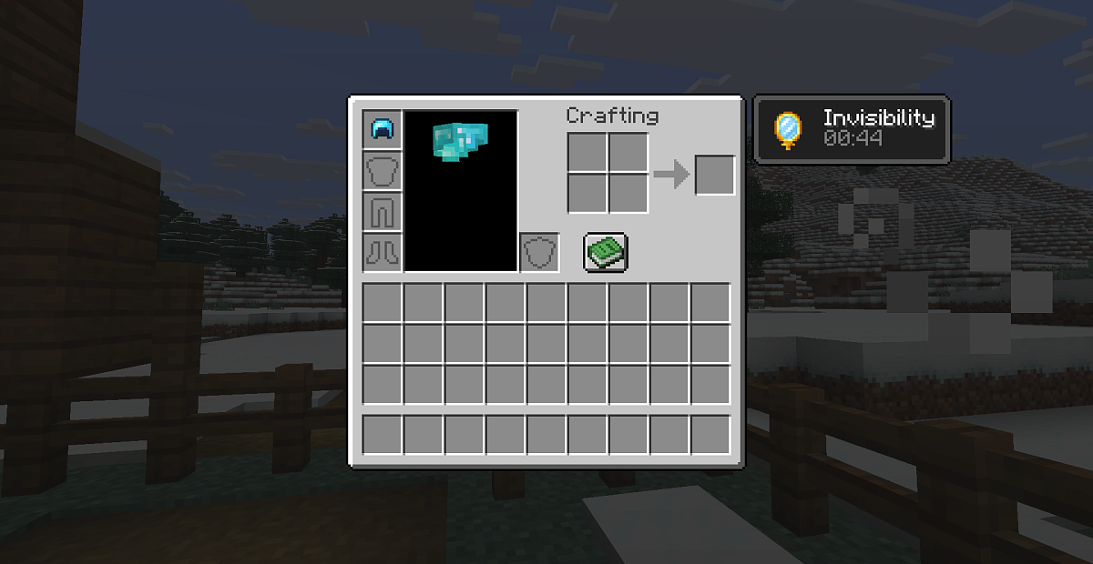 Screenshot #3:  Lingering Potion.effect.invisibility | Мглавоє зїля | Minecraft Книга 