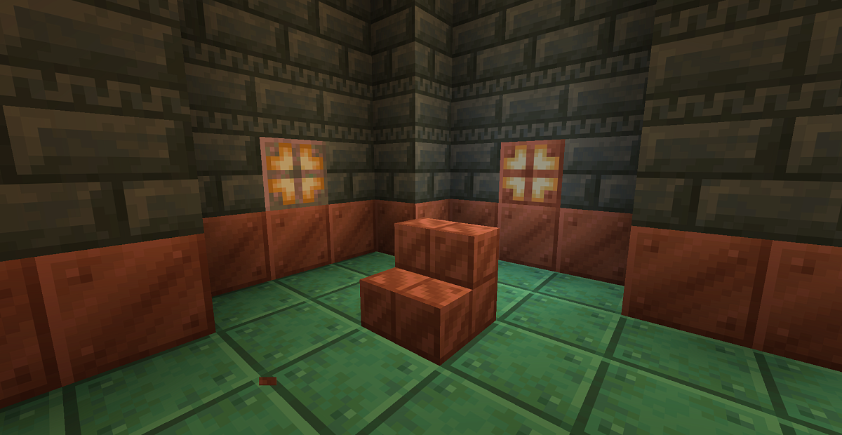 Screenshot #1:  Geschnidde Koffertrap | Stairs | Minecraft Buch 