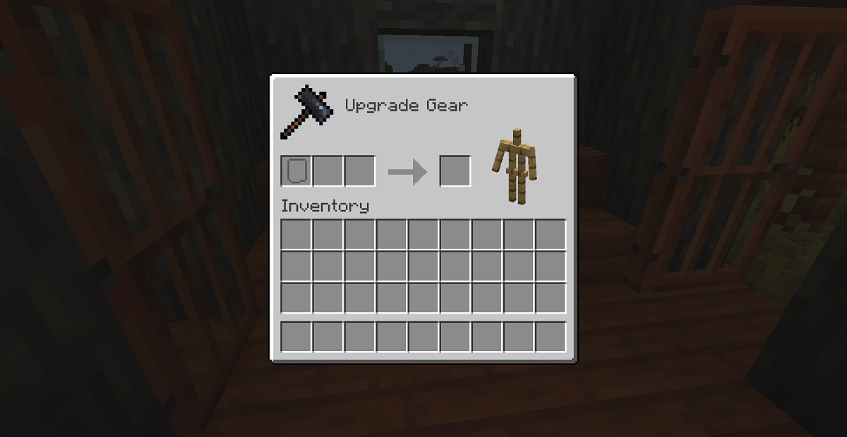 Screenshot #2:  Bancada de ferraria | Workplaces | Minecraft Livro 