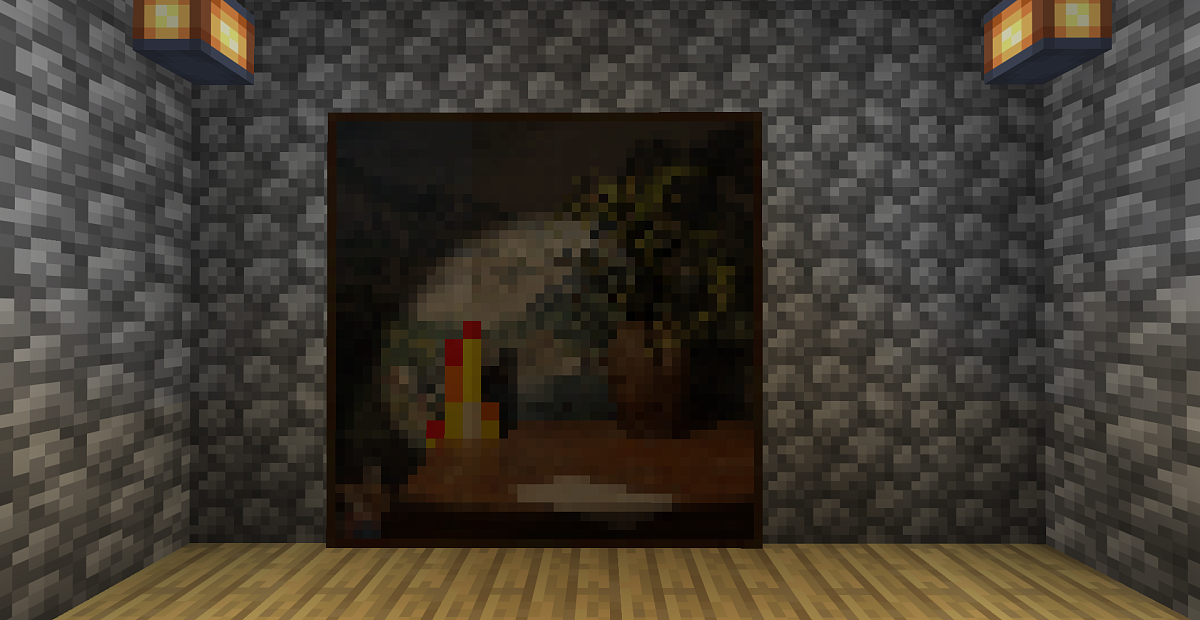 Screenshot #1:  Fern | Lukisan | Minecraft Buku 