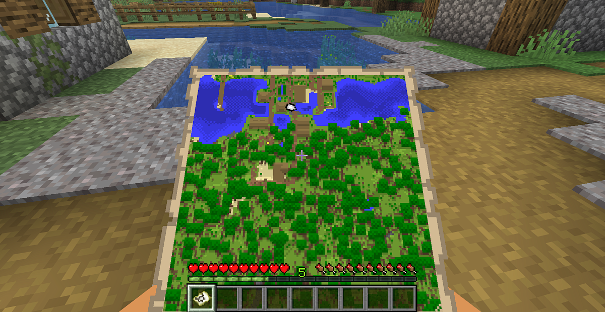 Screenshot #1:  Filled خريطة | Other Transport | ماين كرافت كتاب 