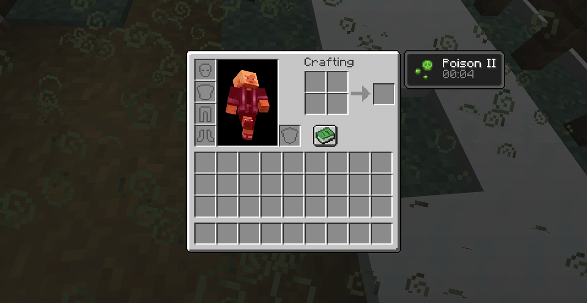 Screenshot #2:  Lingering Potion.effect.strong Velenu | Il-Pozzjoni tal-lingering | Minecraft Ktieb 