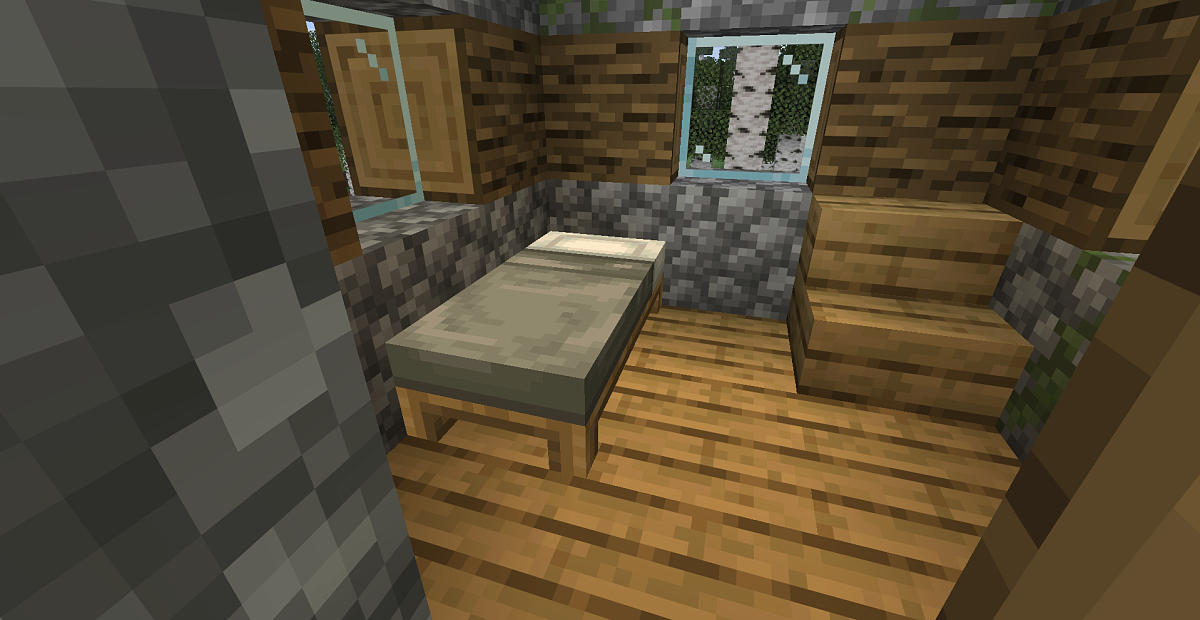 Screenshot #1:  Čuovgesránes Seaŋga | Beds | Minecraft Girji 