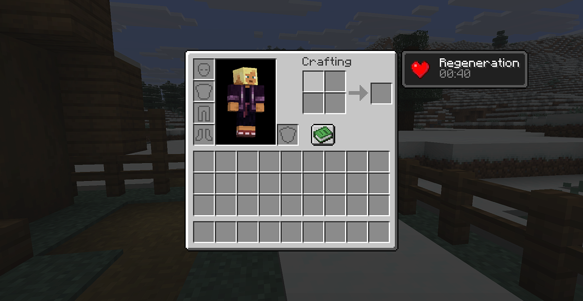 Screenshot #3:  Splash Potion.effect.regeneration | Diod Tasgu | Minecraft Llyfr 