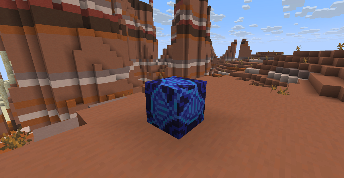 Screenshot #1:  Plava glazirana terakota | Glazed Terracottas | Minecraft Knjiga 