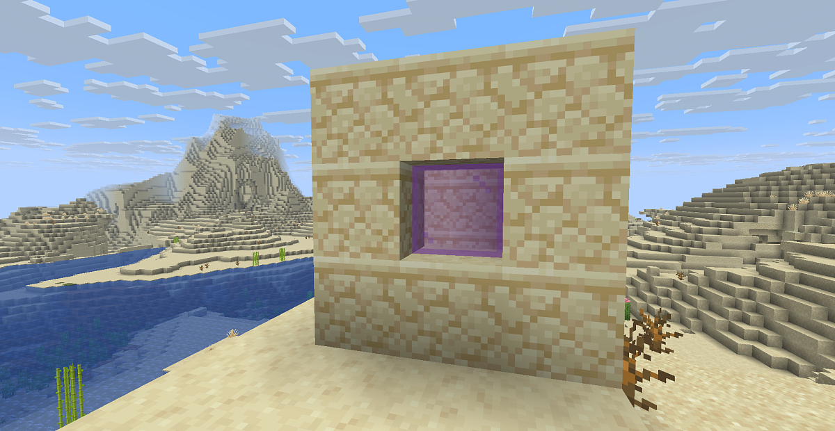 Screenshot #2:  Panel de vidrio morado | Vidrio Panes | Minecraft Libro 