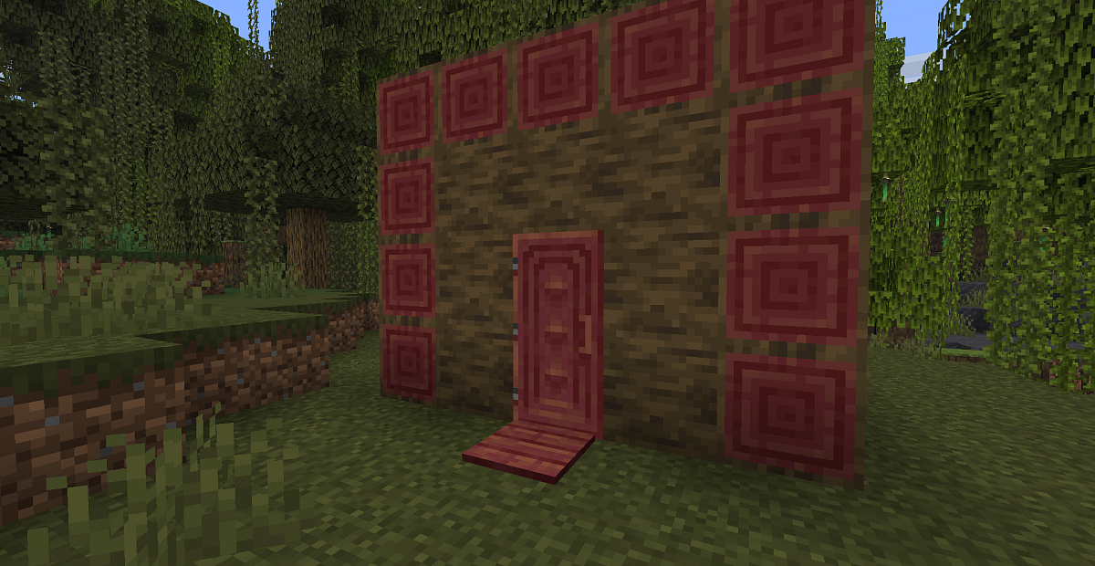 Screenshot #1:  Đĩa cảm biến áp lực gỗ đước | Pressure Plates | Minecraft Quyển sách 